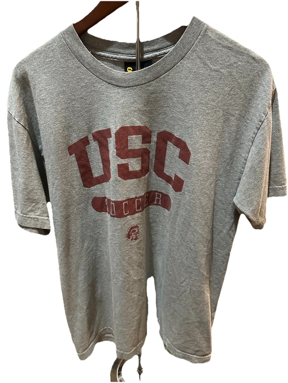 USC Trojans Shirt Large Gray NCAA College Football Graphic Tee Mens